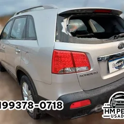 SUCATA Kia Sorento 2011 3.5 V6 Ex 7l 4x4 Aut. 5p PARA RETIRADA DE PEÇAS